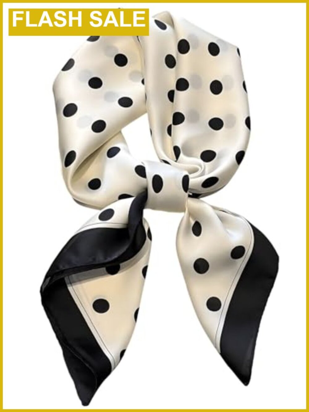 Women's Satin Silk Hair Bandana Scarf Lightweight Neck Head Wrap